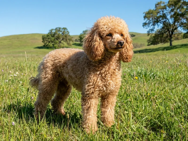 Image de chien de race Caniche