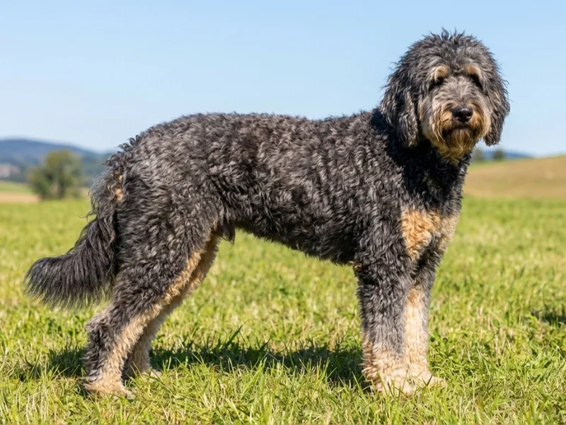 Image de chien de race Goldendoodle