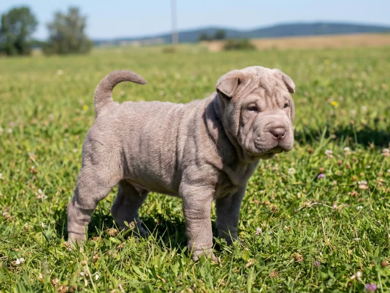 Image de chien de race Shar Pei