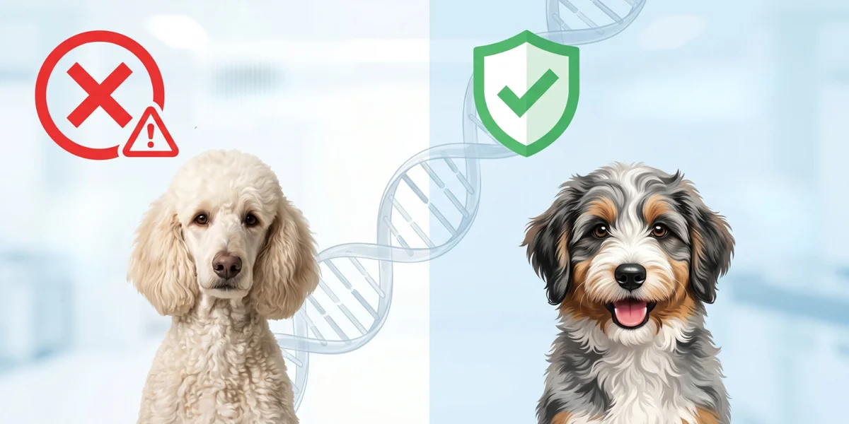 Vigueur hybride et réduction des maladies génétiques chez les chiens croisés